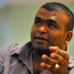 Piarapakaran S., the president of AWER, speaking about Malaysia's energy security and policy challenges.