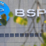 The Bangko Sentral ng Pilipinas building facade, representing the regulatory authority of the Philippine central bank.