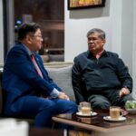 Officials engage in a bilateral discussion regarding strategic cooperation to secure national food supplies.