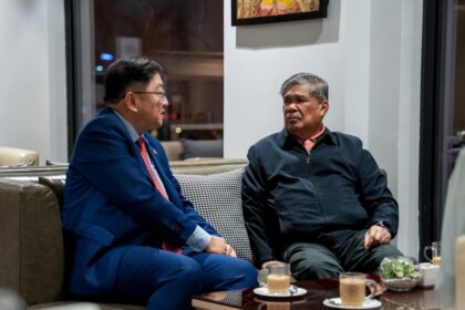 Officials engage in a bilateral discussion regarding strategic cooperation to secure national food supplies.