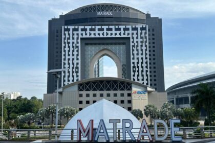 The iconic MATRADE building in Kuala Lumpur, a hub for driving Malaysia's global export diversification strategy.