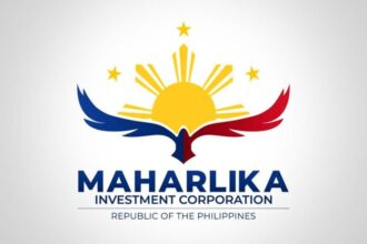 The official logo of the Maharlika Investment Corporation of the Republic of the Philippines.