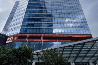 The Philippine Stock Exchange building in BGC, the primary location for monitoring daily PSEi performance.