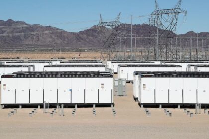 A large-scale battery energy storage system facility like the one secured by Ann Joo in Kedah, Malaysia.