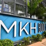 An outdoor sign of MKH Boulevard representing the property assets being integrated under the Batu Kawan corporate acquisition.