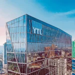 The YTL corporate building with glass facade