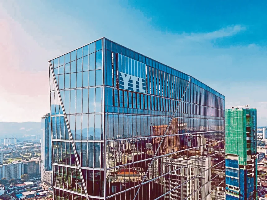 The YTL corporate building with glass facade