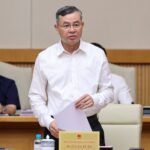 Finance Minister Ngo Van Tuan addressing state officials regarding inflation management and price controls in 2026.